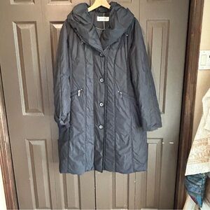 🇫🇮 Women's Black Long Coat by Finland Coat maker Styla